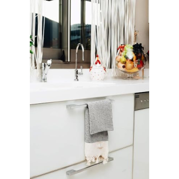 SMYRNA TURKISH COTTON Vintage Series Turkish Hand Towels, 16x40 inch, Decorative Turkish Hand Towels for Bathroom, Kitchen, Face, Hair, Tea, Yoga, Gym, Dishcloth Set of 2, Gray