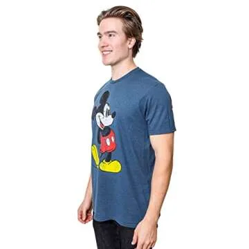 Mickey Mouse Classic Distressed T-Shirt for All Ages