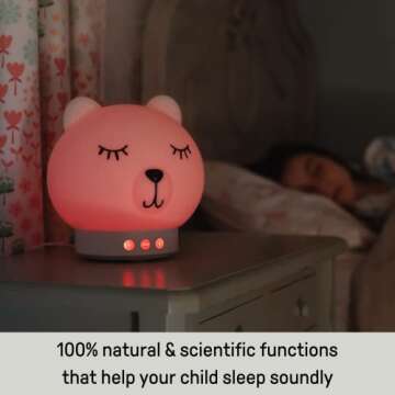 Ingenuity Baby Dream Machine 5-in-1 Sleep Device with Cool-Mist Humidifier, Night Light, Red Light, Pink Noise Sound Machine, Essential Oil Diffuser, Kids 5 Months - 7 Years for Nursery or Bedroom