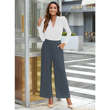 Stylish GRAPENT Wide Leg Pants for Women in Various Sizes