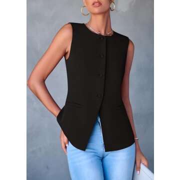 PRETTYGARDEN Women's Summer Vest Tops for Chic Style