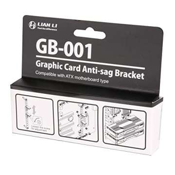 Lian Li GB 001 Graphic cardnhalterung Black