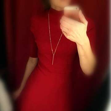 Artmiss Bar Pendant Necklace Gold Long Y-Necklace Delicate Lariat Chain Jewelry for Women(Gold)