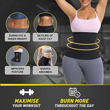 Best Sotim Waist Trainer for Women – Sauna Slimming Belt