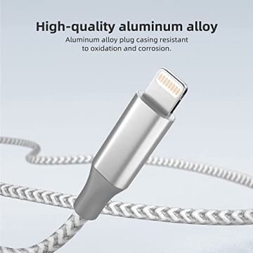 iPhone MFi Certified Fast Charging Long Lightning Cable 3Pack