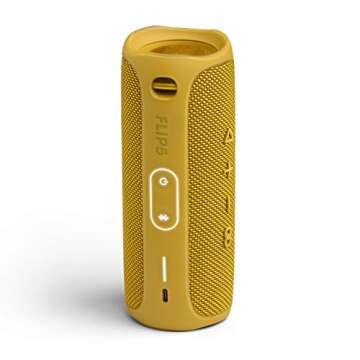 JBL FLIP 5, Waterproof Portable Bluetooth Speaker, Yellow