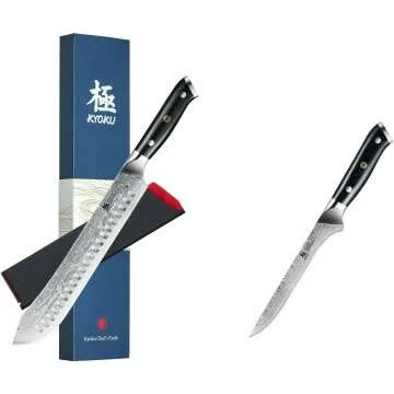 Gin Series Bullnose Butcher & Boning Knife Set