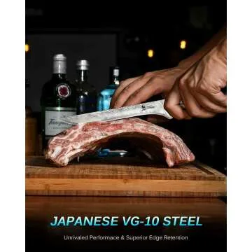 Gin Series Bullnose Butcher & Boning Knife Set