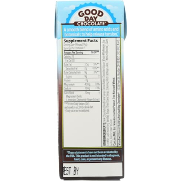 Good Day Calm Chocolate Supplement 8ct | Stress Relief Treats