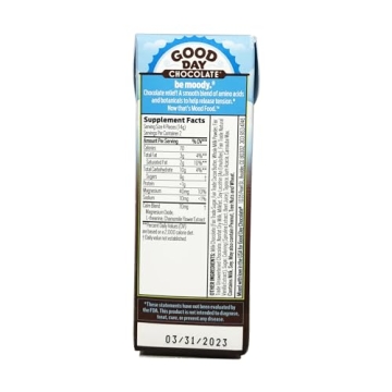 Good Day Calm Chocolate Supplement 8ct | Stress Relief Treats