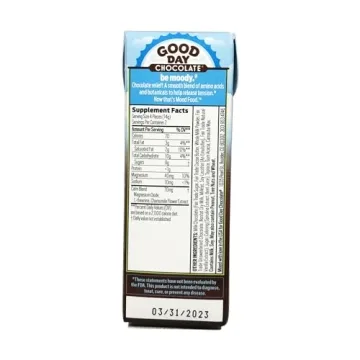 Good Day Calm Chocolate Supplement 8ct | Stress Relief Treats