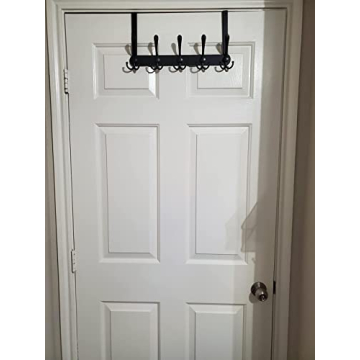 Encozy Over The Door Hooks - Heavy Duty Coat Rack Solution