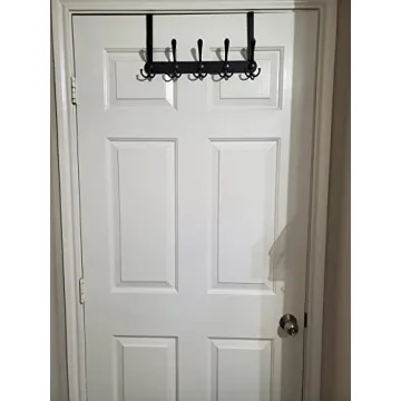 Encozy Over The Door Hooks - Heavy Duty Coat Rack Solution