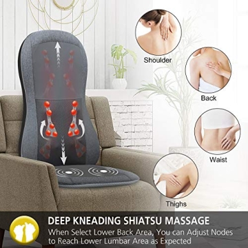 Comfier Shiatsu Massager with Heat - Full Back Comfort