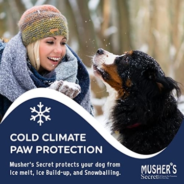 Musher's Secret Dog Paw Wax for Healthy, Moisturized Paws