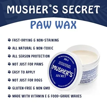 Musher's Secret Dog Paw Wax for Healthy, Moisturized Paws