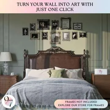 97 Decor Gothic Home Decor Aesthetic - Dark Academia Wall Decor, Gothic Wall Art Witchy Pictures, Goth Room Decor, Moody Wall Art Goth Posters, Vintage Spooky Prints For Home Bedroom (8x10 Unframed)