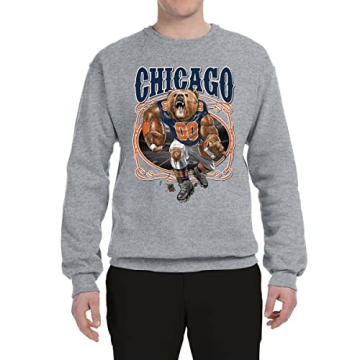 Wild Bobby Chicago Fan Unisex Sweatshirt for Sports Lovers