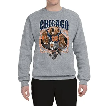 Wild Bobby Chicago Fan Unisex Sweatshirt for Sports Lovers