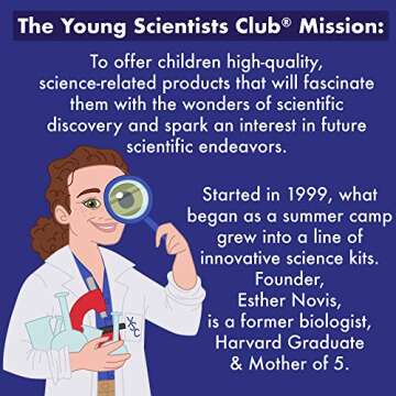 The Young Scientists Club Future Veterinarian Career Kit, 10+ Activities, Includes Interactive Learning Guide, Foam Dog, & Secret Message Viewers, Animal Science Kits for Kids, Gifts, STEM Learning