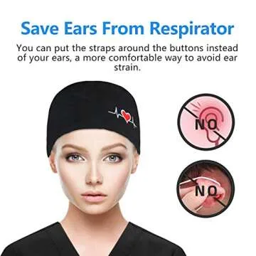 QBA Adjustable Working Cap for Long Hair & Sweat Control