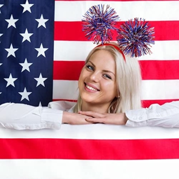 4PCS Patriotic Head Boppers for 4th of July Celebrations