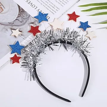 4PCS Patriotic Head Boppers for 4th of July Celebrations