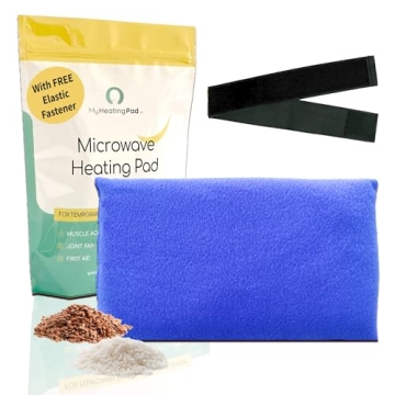 My Heating Pad for Pain Relief - Moist Microwavable Heating Pad for Joints and Muscles Relief - Micr...