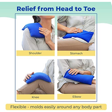 Microwavable Heating Pad for Pain Relief and Wellness