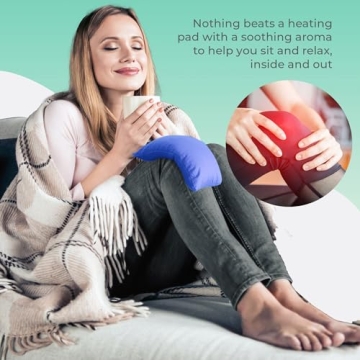 Microwavable Heating Pad for Pain Relief and Wellness