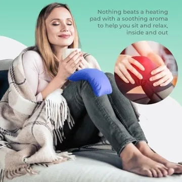 Microwavable Heating Pad for Pain Relief and Wellness