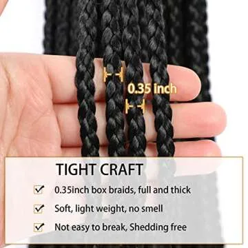 French Curl Crochet Braids 24 Inch 7 Packs for Women