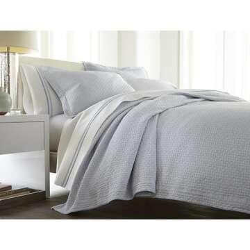 Peacock Alley Juliet Coverlet - 100% Cotton Elegance