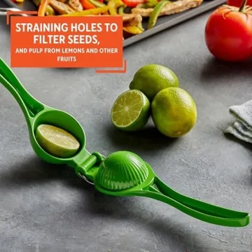 IMUSA Citrus Juicer for Maximum Lemon & Lime Extraction