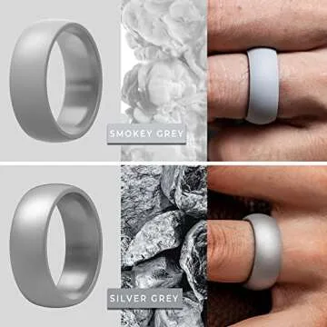 ThunderFit Silicone Rings 4 Pack – Stylish & Comfortable