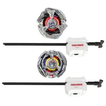 Beyblade X Transformers Optimus vs Starscream Set for Kids