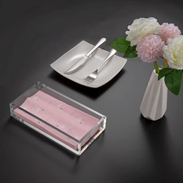 HIIMIEI Acrylic Napkin Holder - Stylish and Durable