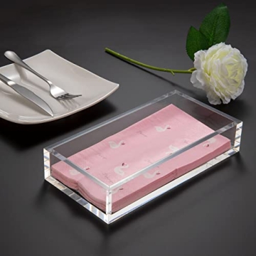 HIIMIEI Acrylic Napkin Holder - Stylish and Durable