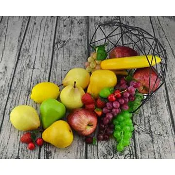 JEDFORE Artificial Lemons Simulation Lifelike Small Lemons Fake Fruit for Home Kitchen Wedding Party Decoration Photography 20pcs Set (Yellow)