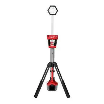 Milwaukee M18 ROCKET DUAL POWER TOWER LIGHT: Bright & Portable Solution