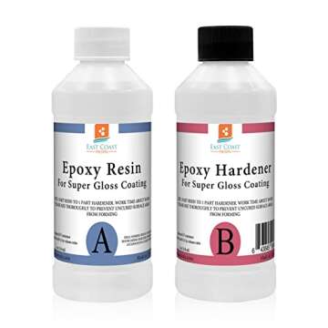 High-Quality 8 oz Epoxy Resin Kit for Custom Crafts and Art