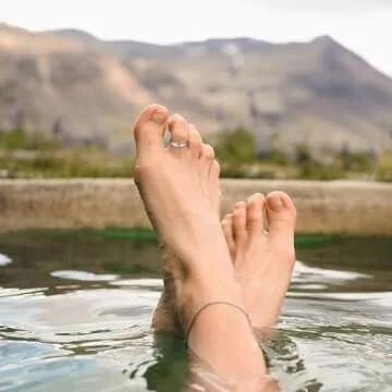 BORUO 925 Sterling Silver Adjustable Toe Ring for All