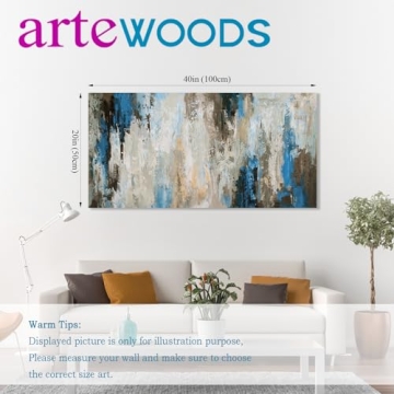 Modern Abstract Wall Art Canvas - Framed Decor