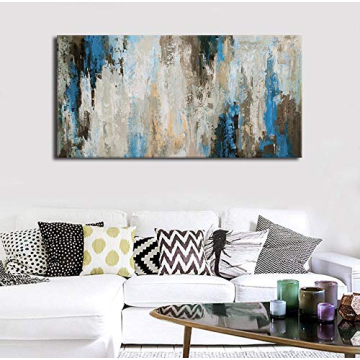 Modern Abstract Wall Art Canvas - Framed Decor