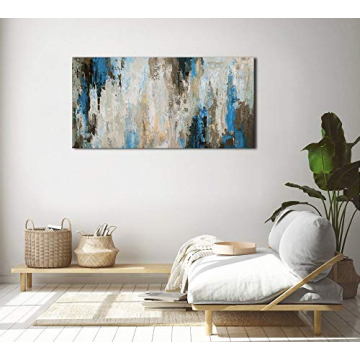 Modern Abstract Wall Art Canvas - Framed Decor