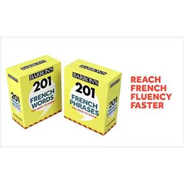 French Words and Phrases You Need to Know Flashcard Set (Barron's Foreign Language Guides) (French Edition)