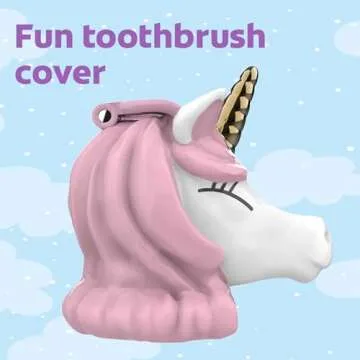 Colgate Kids Toothbrush Set with Unicorn Cover & Toothpaste
