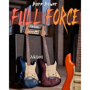 AKLOT Stryde Electric Guitar Beginner Kit with Mini Amp