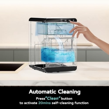 EUHOMY Nugget Ice Maker for Kitchen & Office