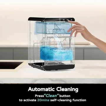 EUHOMY Nugget Ice Maker for Kitchen & Office